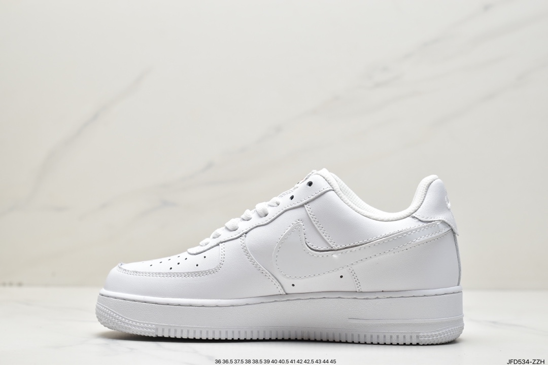 170 耐克Nike Air Force'1 AF1多彩换勾魔术贴空军一号 休闲板鞋AH8462-102