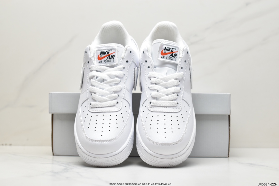 170 耐克Nike Air Force'1 AF1多彩换勾魔术贴空军一号 休闲板鞋AH8462-102