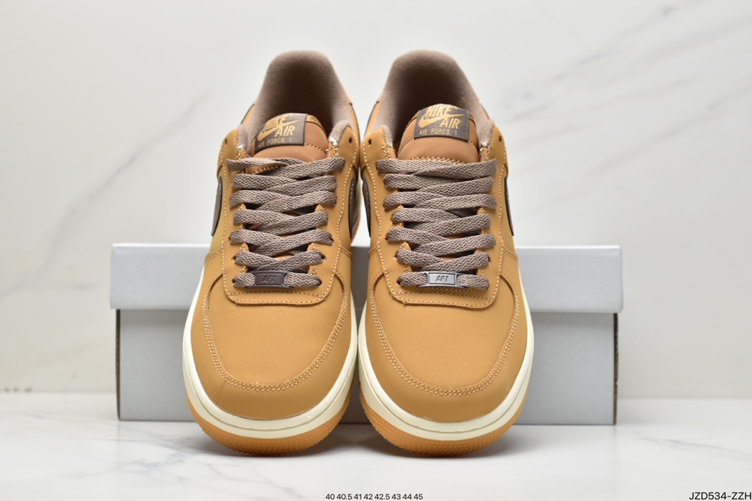 140 Nike Air Force 1 Low Waterproof Wheat 棕黄 309652-721