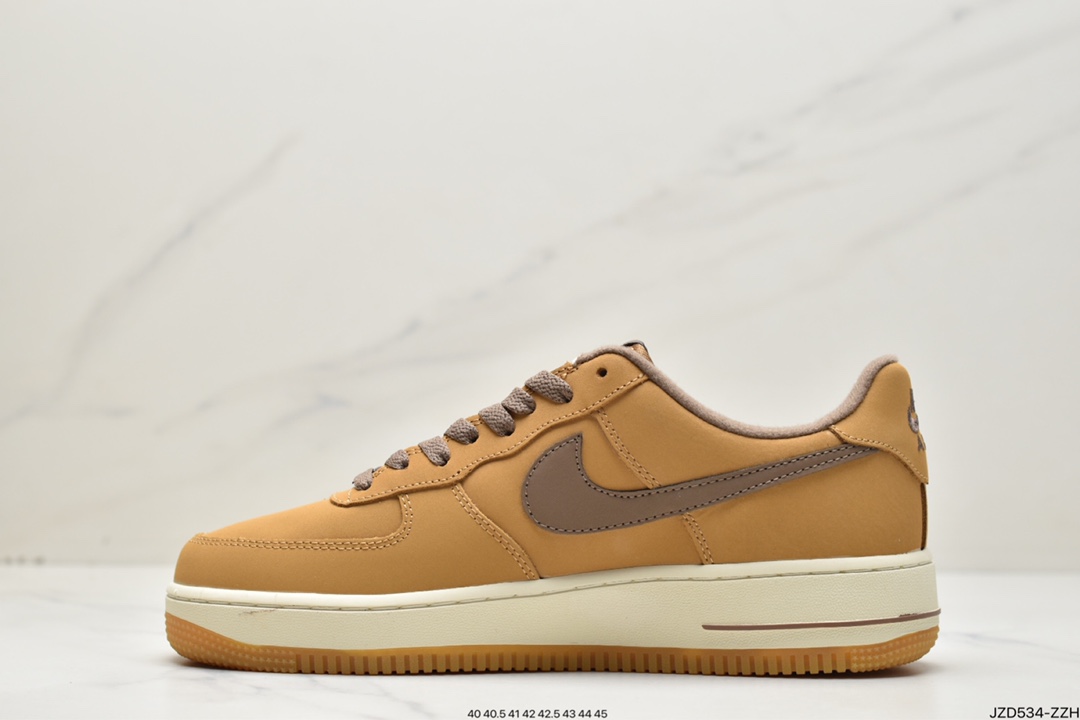 140 Nike Air Force 1 Low Waterproof Wheat 棕黄 309652-721