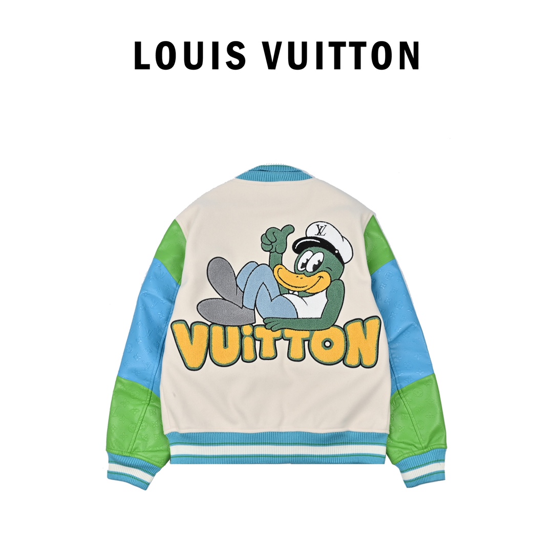 550 Louis Vuitton/路易威登 21Fw 唐老鸭 棒球服外套