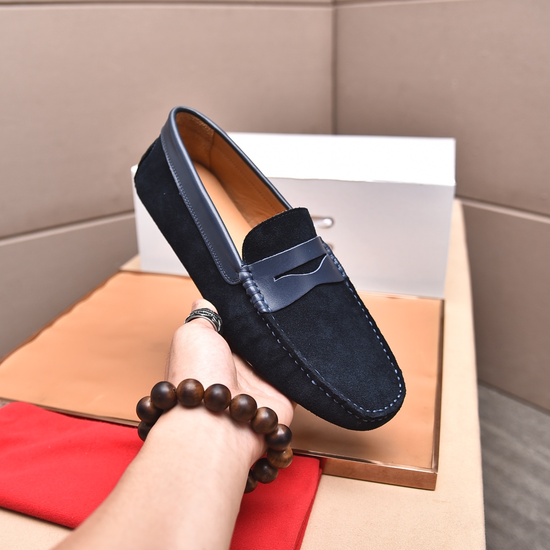 precio de fábrica [Tods] de los hombres de soja zapatos Contador sincronizado nuevo de alta calidad 
