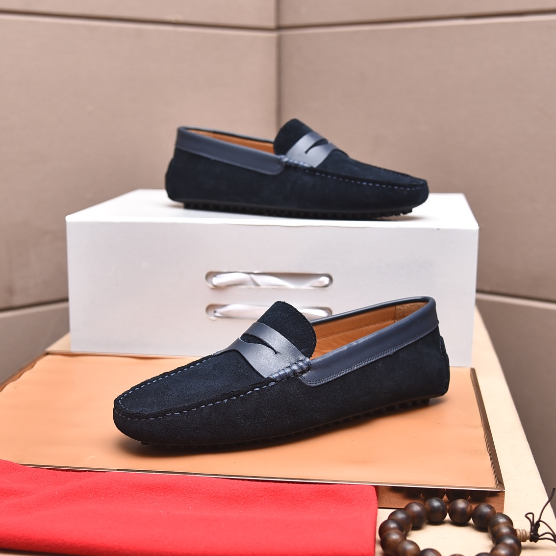 precio de fábrica [Tods] de los hombres de soja zapatos Contador sincronizado nuevo de alta calidad 