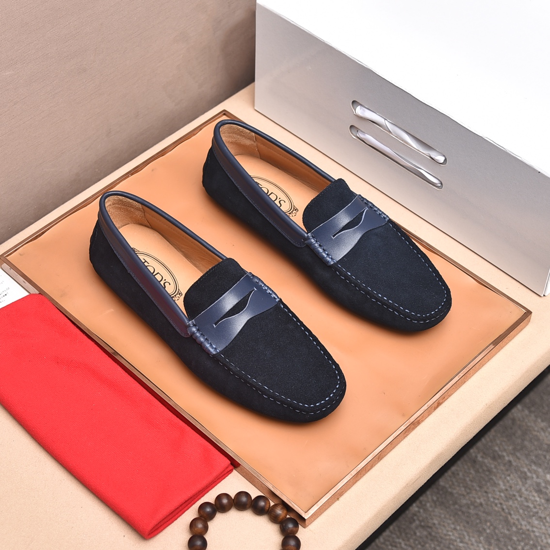 precio de fábrica [Tods] de los hombres de soja zapatos Contador sincronizado nuevo de alta calidad 