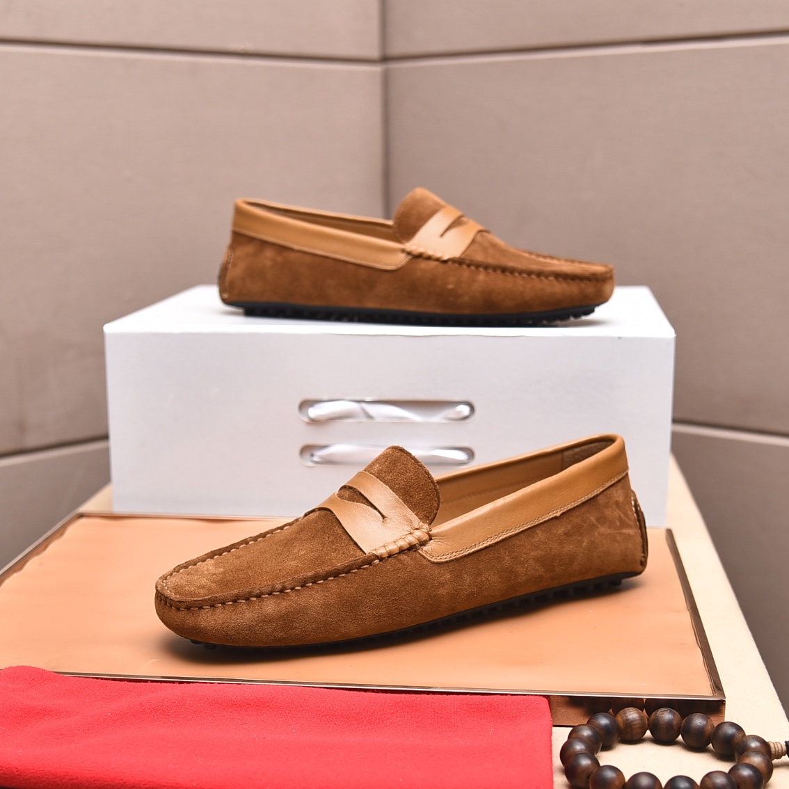 precio de fábrica [Tods] de los hombres de soja zapatos Contador sincronizado nuevo de alta calidad 