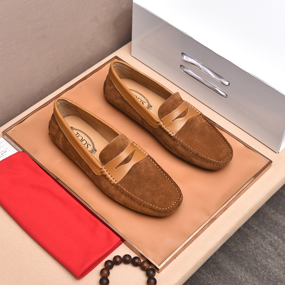 precio de fábrica [Tods] de los hombres de soja zapatos Contador sincronizado nuevo de alta calidad 