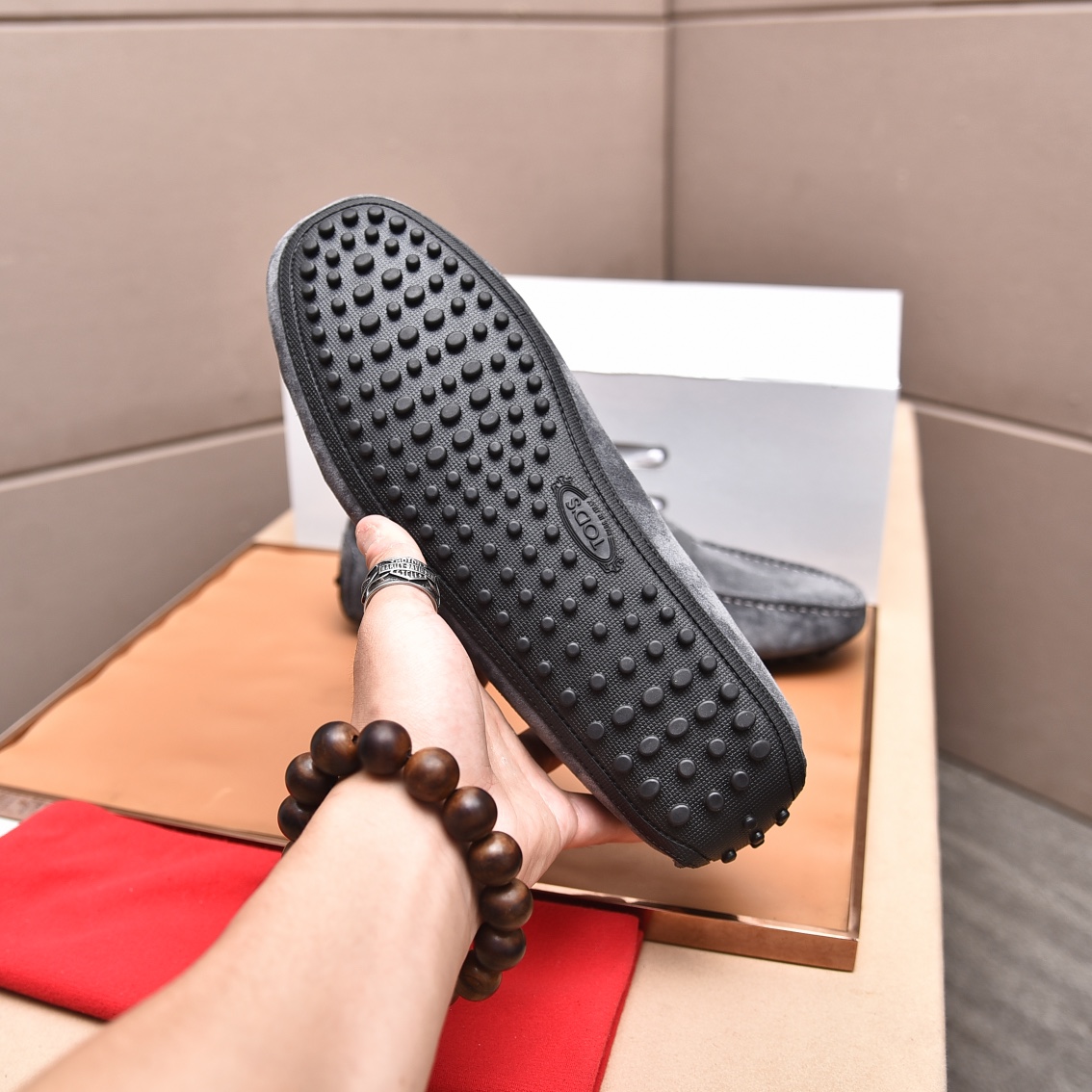 precio de fábrica [Tods] de los hombres de soja zapatos Contador sincronizado nuevo de alta calidad 