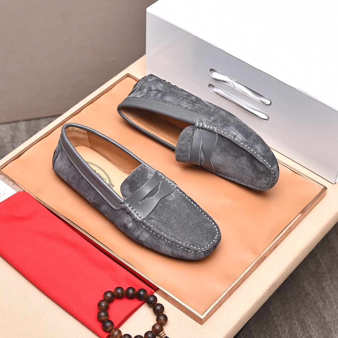 precio de fábrica [Tods] de los hombres de soja zapatos Contador sincronizado nuevo de alta calidad 