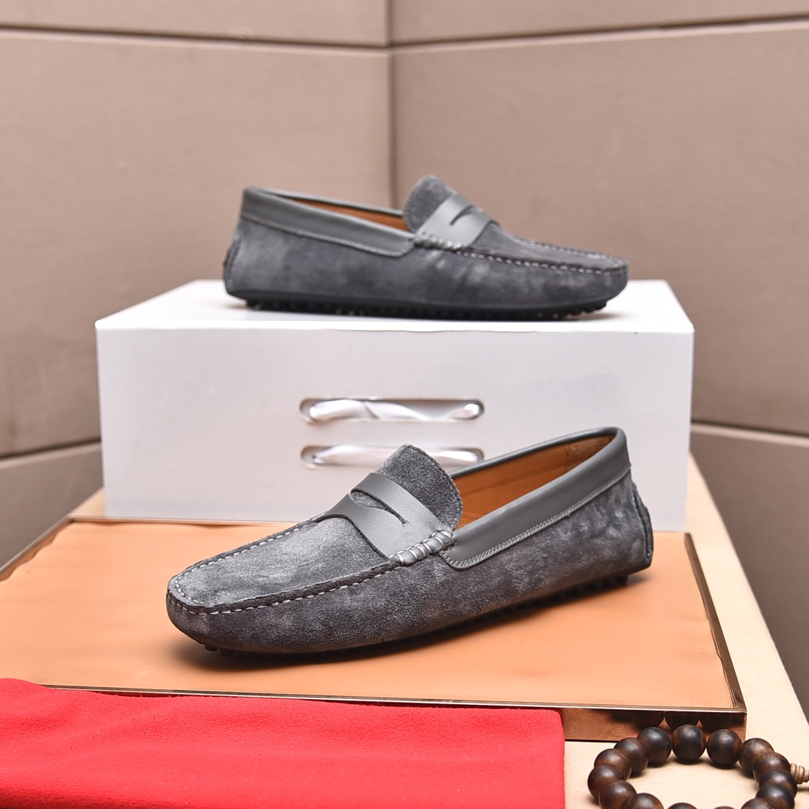 precio de fábrica [Tods] de los hombres de soja zapatos Contador sincronizado nuevo de alta calidad 