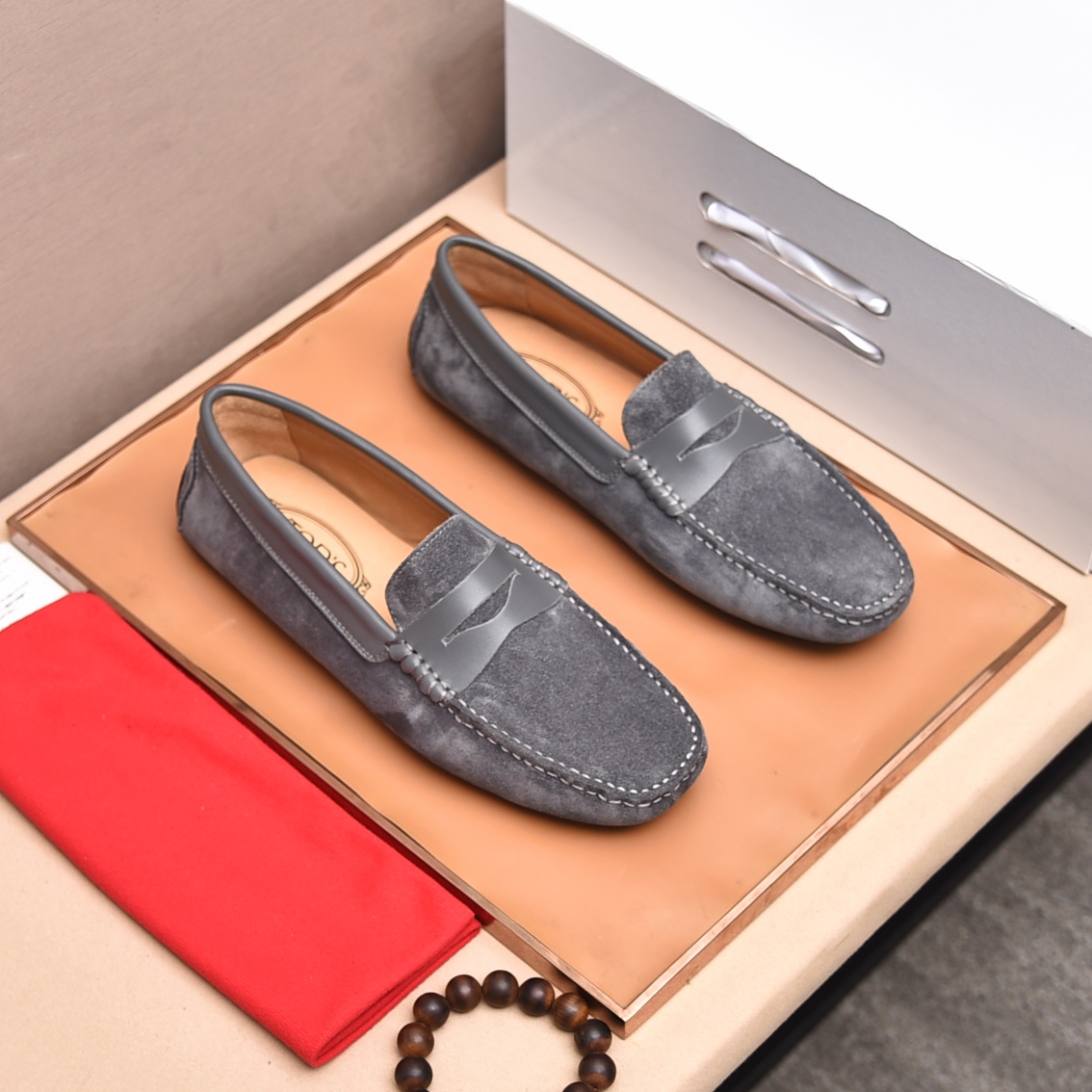 precio de fábrica [Tods] de los hombres de soja zapatos Contador sincronizado nuevo de alta calidad 