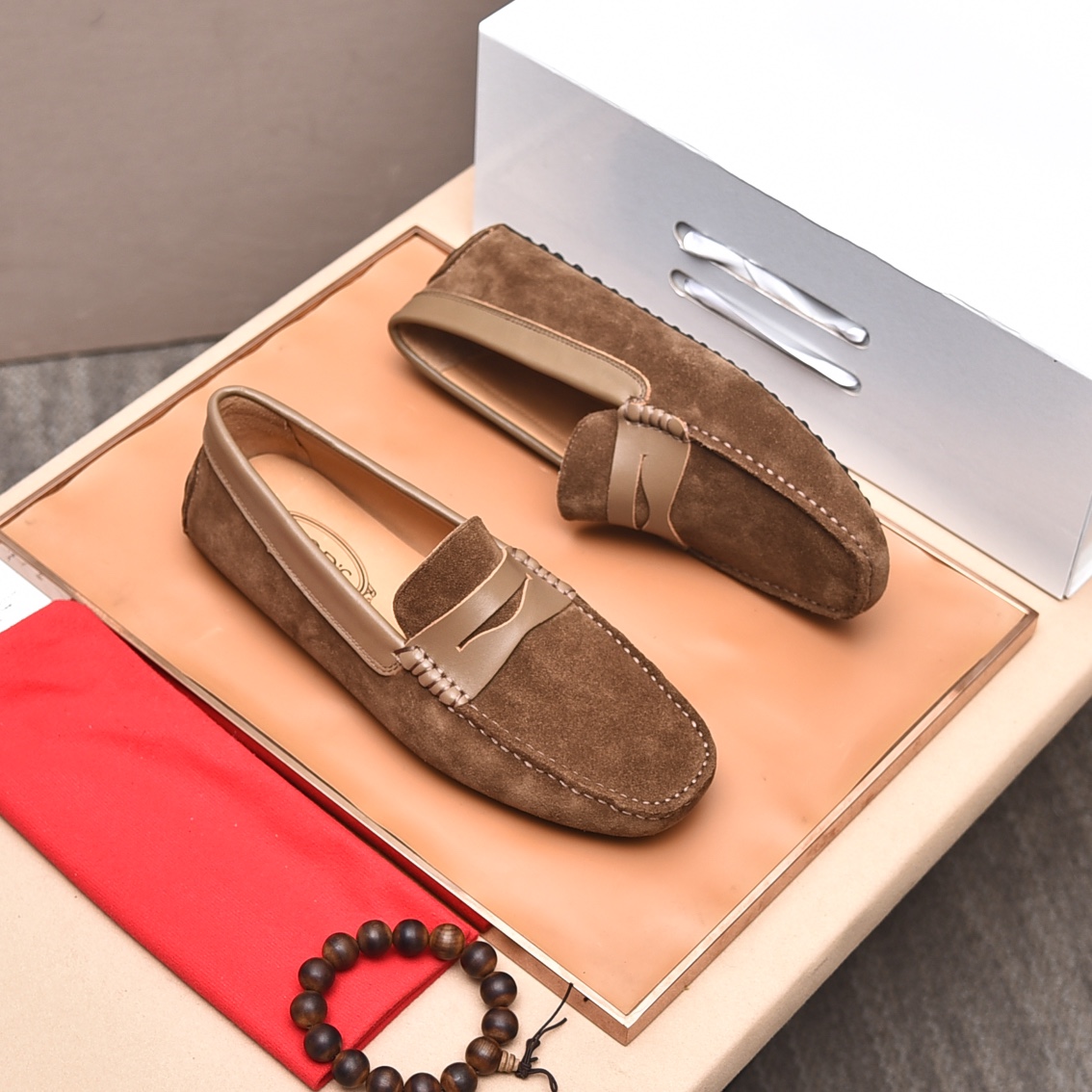 precio de fábrica [Tods] de los hombres de soja zapatos Contador sincronizado nuevo de alta calidad 
