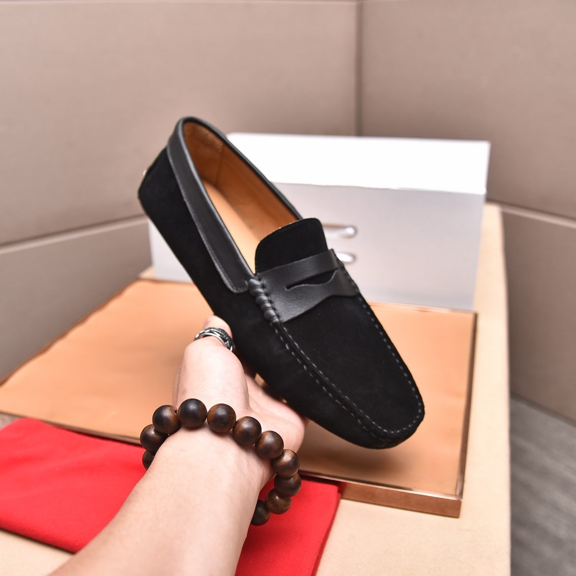 precio de fábrica [Tods] de los hombres de soja zapatos Contador sincronizado nuevo de alta calidad 