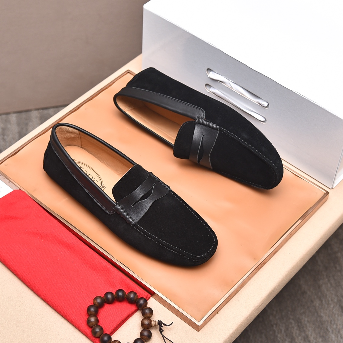 precio de fábrica [Tods] de los hombres de soja zapatos Contador sincronizado nuevo de alta calidad 