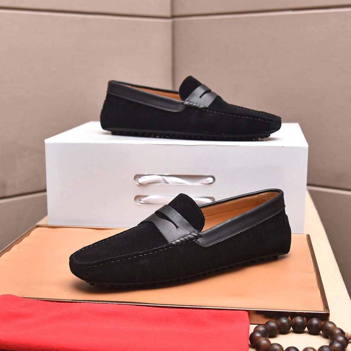 precio de fábrica [Tods] de los hombres de soja zapatos Contador sincronizado nuevo de alta calidad 