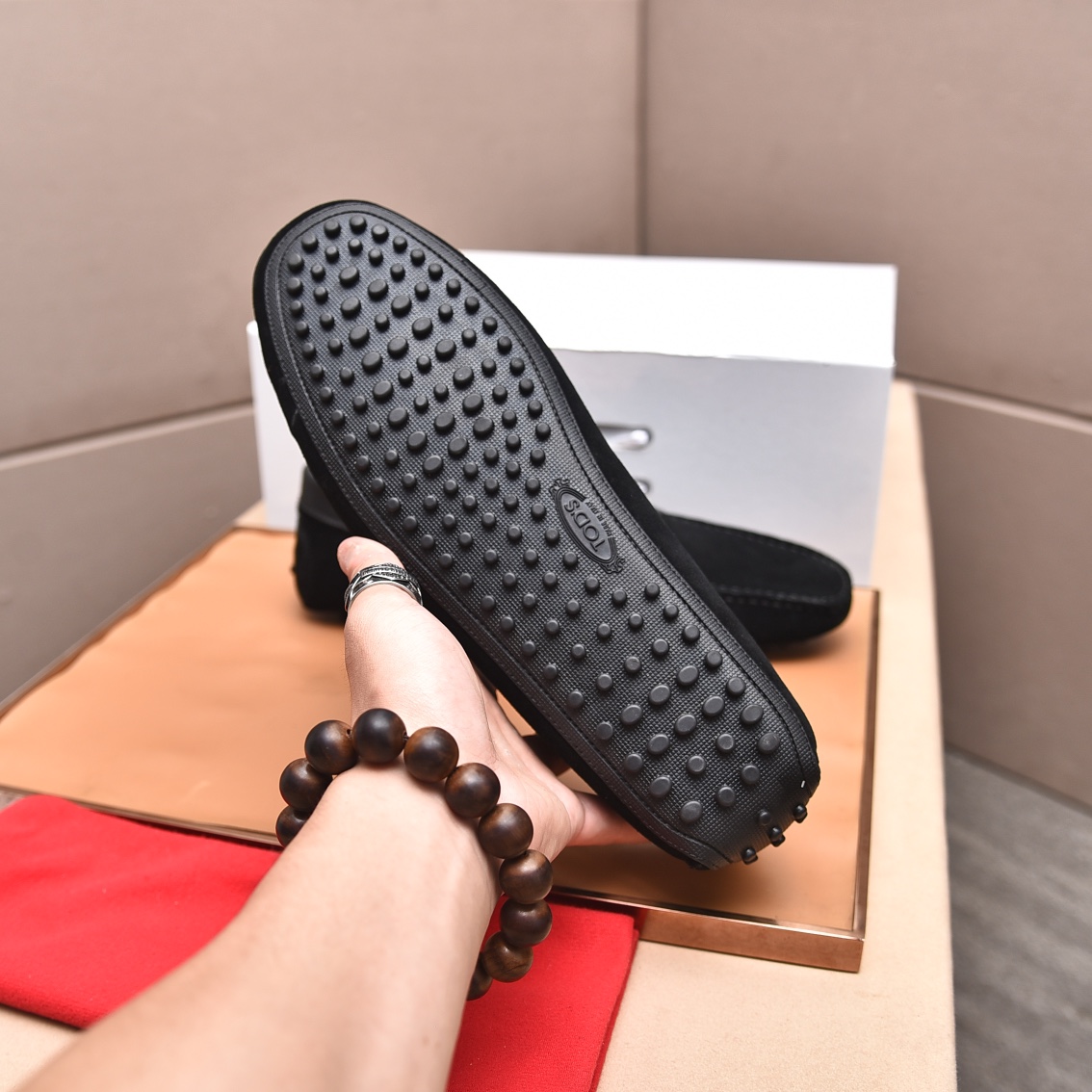 precio de fábrica [Tods] de los hombres de soja zapatos Contador sincronizado nuevo de alta calidad 