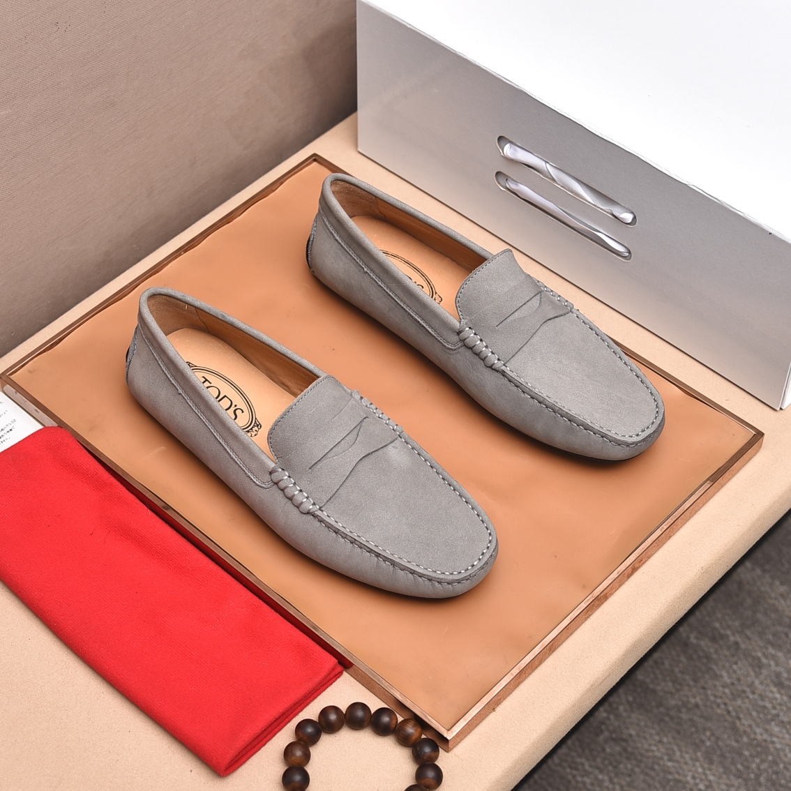 precio de fábrica [Tods] de los hombres de soja zapatos Contador sincronizado nuevo de alta calidad 