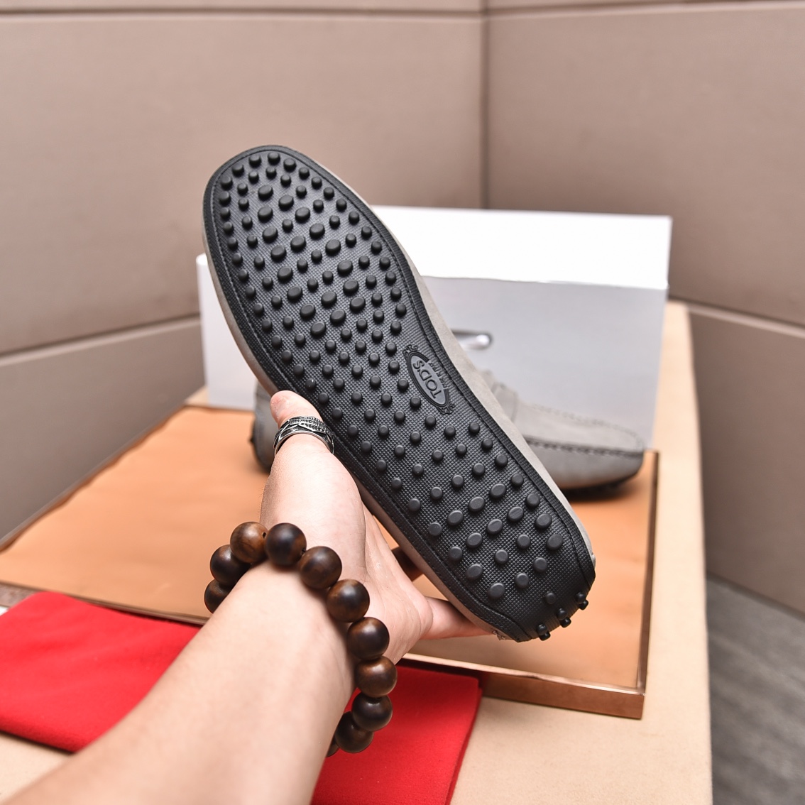 precio de fábrica [Tods] de los hombres de soja zapatos Contador sincronizado nuevo de alta calidad 