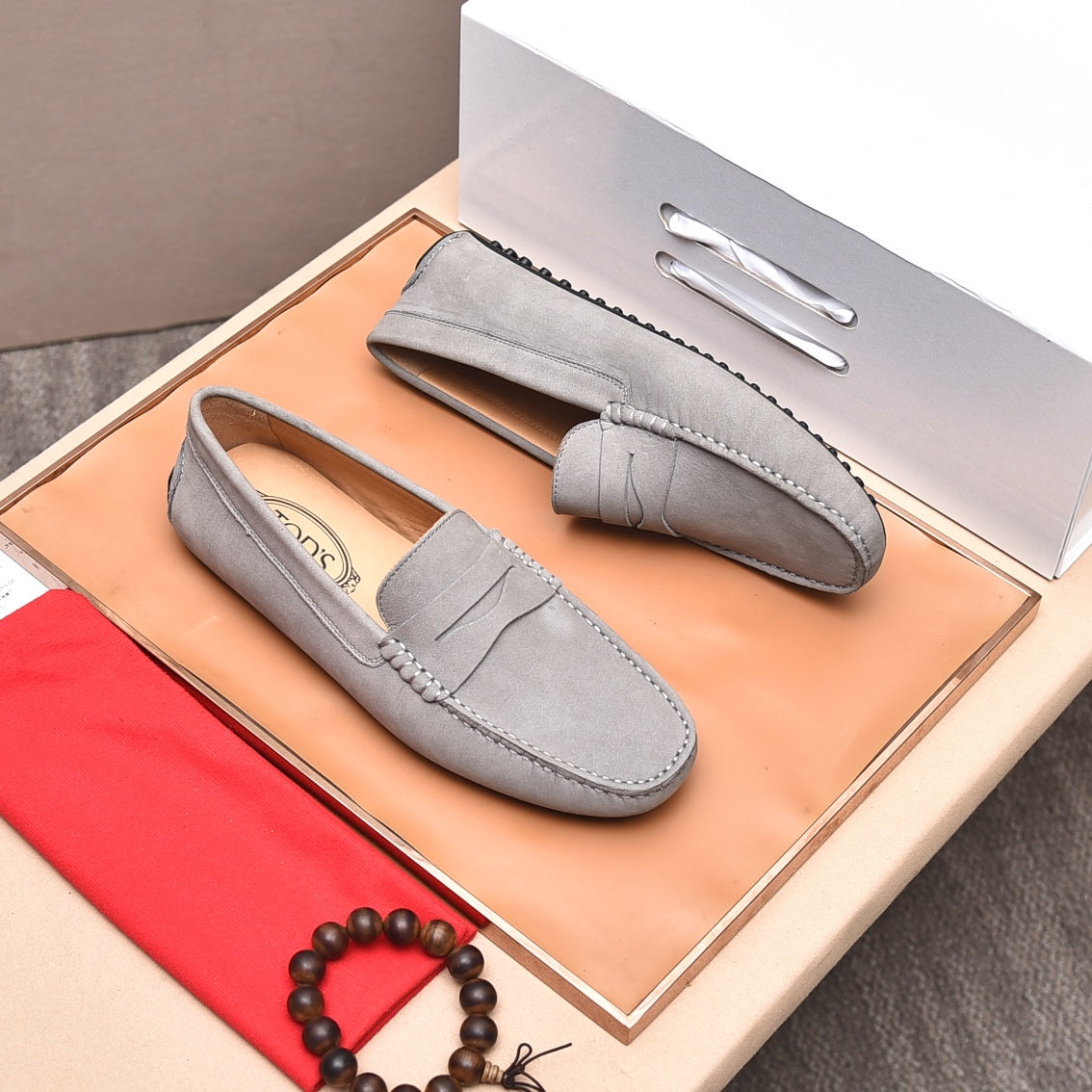 precio de fábrica [Tods] de los hombres de soja zapatos Contador sincronizado nuevo de alta calidad 