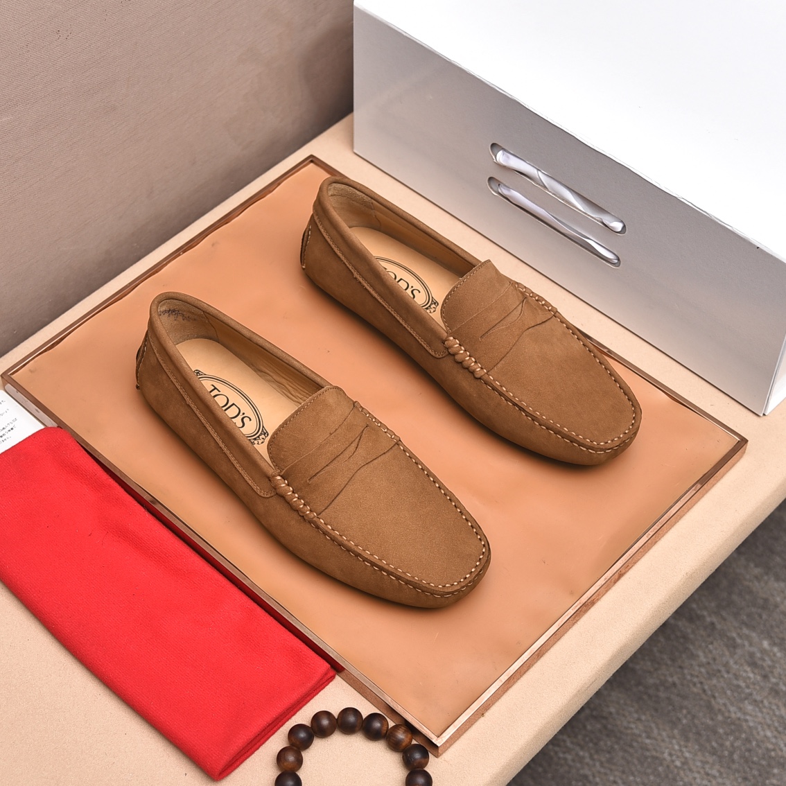 precio de fábrica [Tods] de los hombres de soja zapatos Contador sincronizado nuevo de alta calidad 