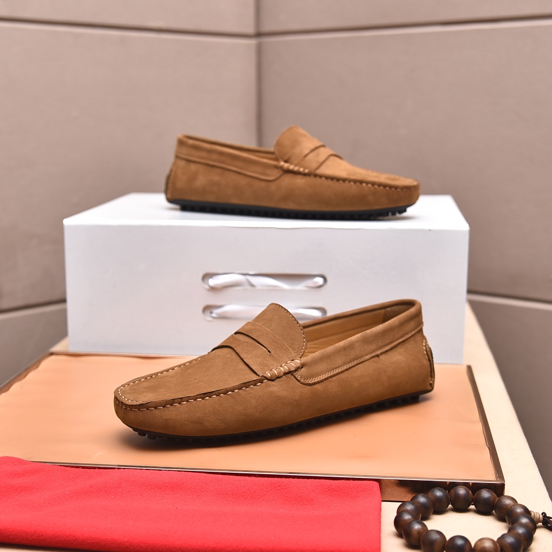 precio de fábrica [Tods] de los hombres de soja zapatos Contador sincronizado nuevo de alta calidad 