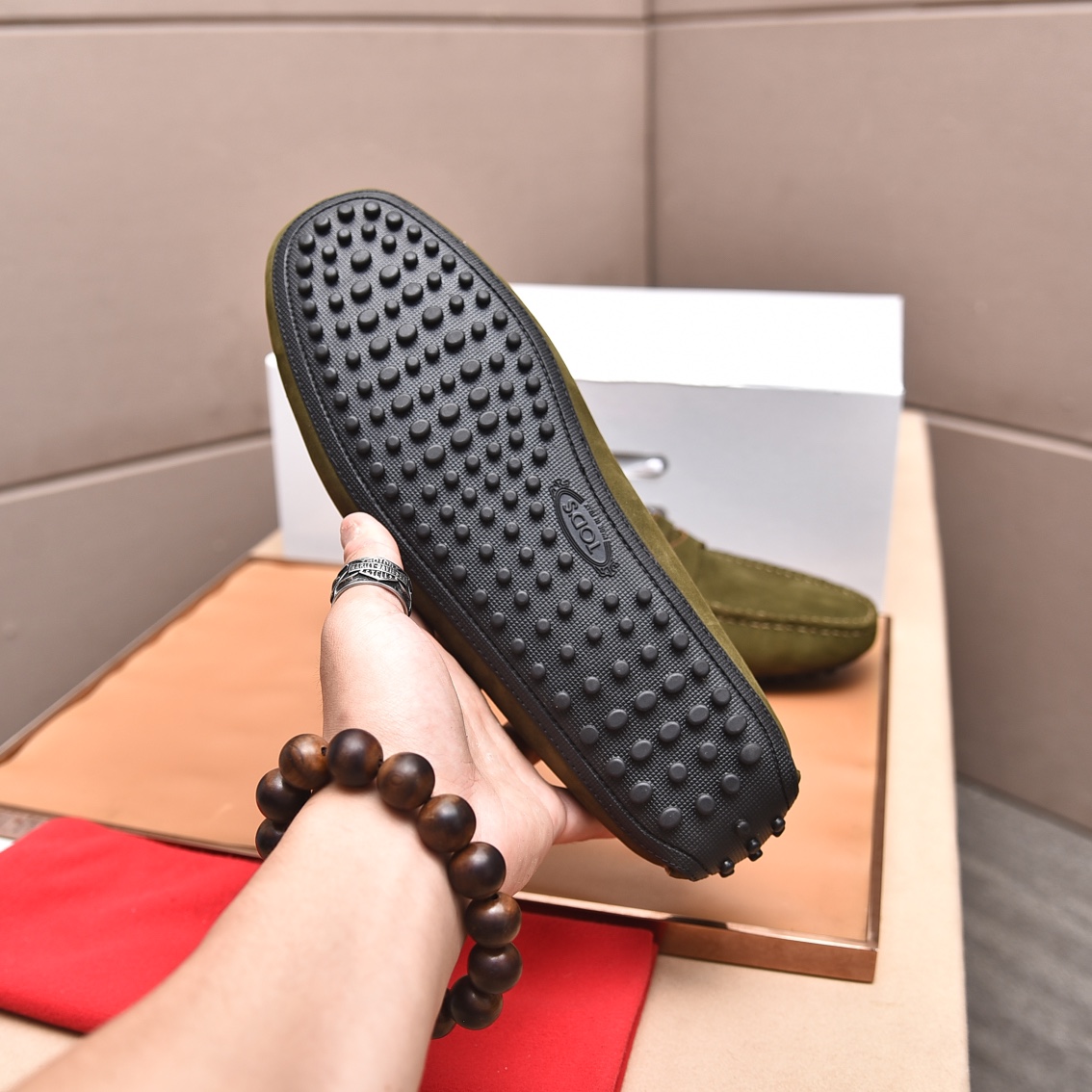 precio de fábrica [Tods] de los hombres de soja zapatos Contador sincronizado nuevo de alta calidad 