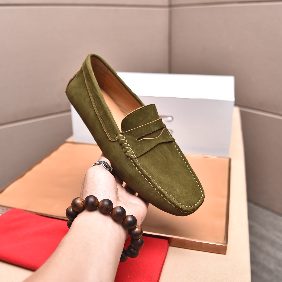 precio de fábrica [Tods] de los hombres de soja zapatos Contador sincronizado nuevo de alta calidad 