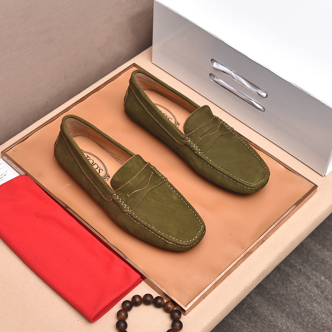 precio de fábrica [Tods] de los hombres de soja zapatos Contador sincronizado nuevo de alta calidad 
