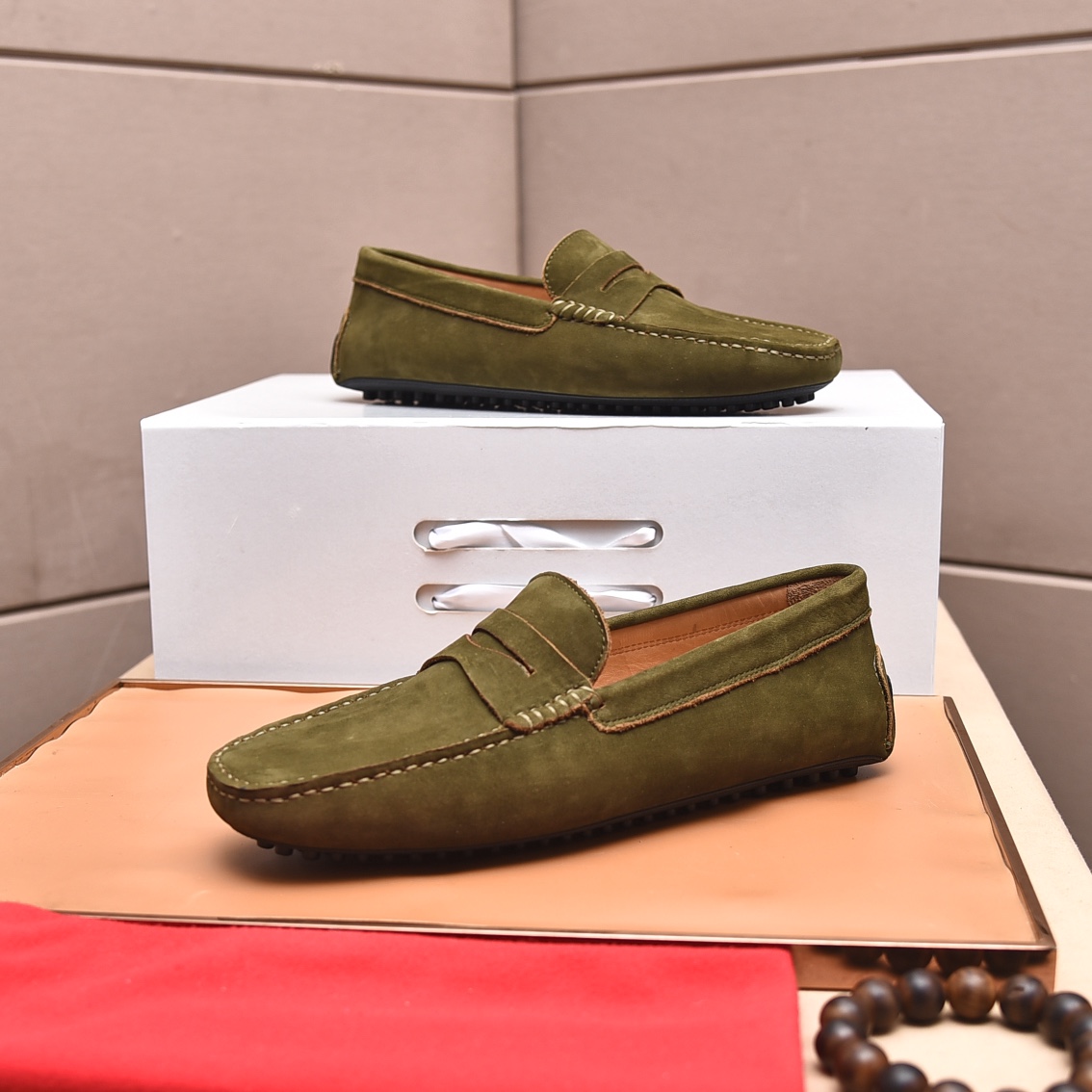 precio de fábrica [Tods] de los hombres de soja zapatos Contador sincronizado nuevo de alta calidad 