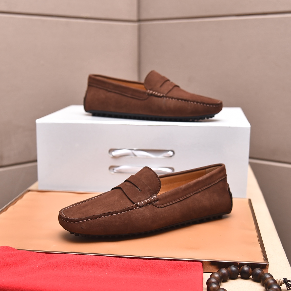 precio de fábrica [Tods] de los hombres de soja zapatos Contador sincronizado nuevo de alta calidad 