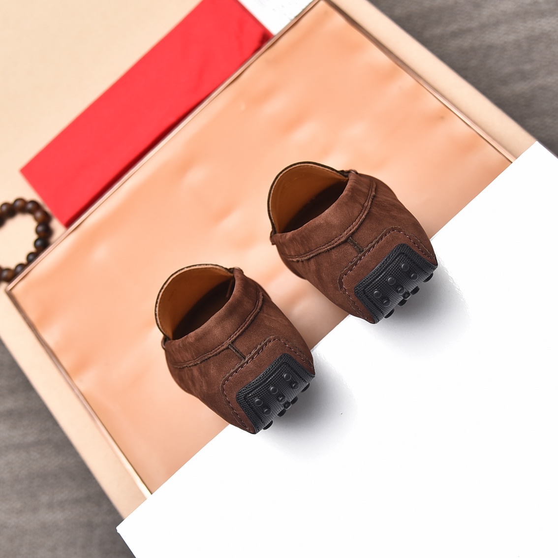 precio de fábrica [Tods] de los hombres de soja zapatos Contador sincronizado nuevo de alta calidad 