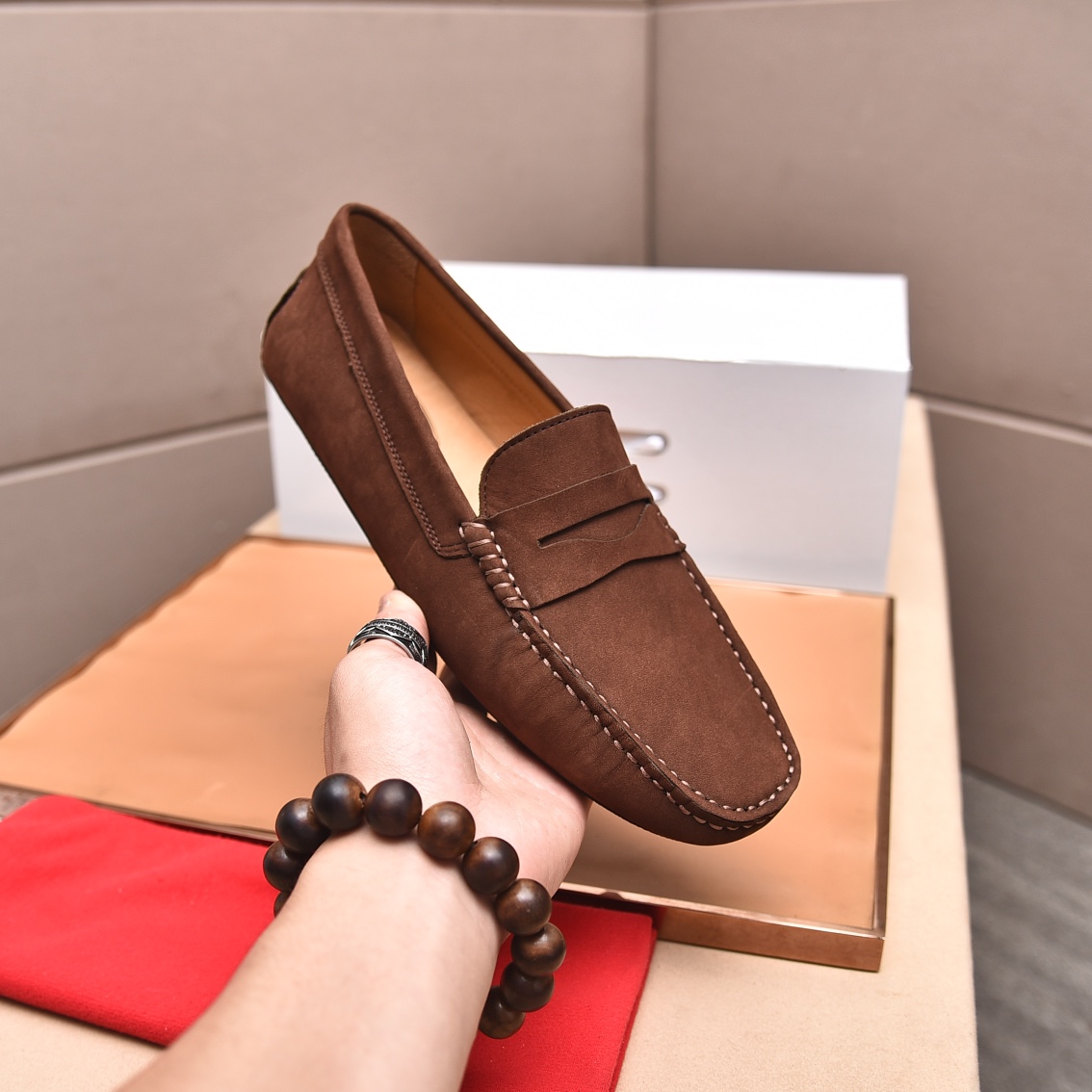 precio de fábrica [Tods] de los hombres de soja zapatos Contador sincronizado nuevo de alta calidad 