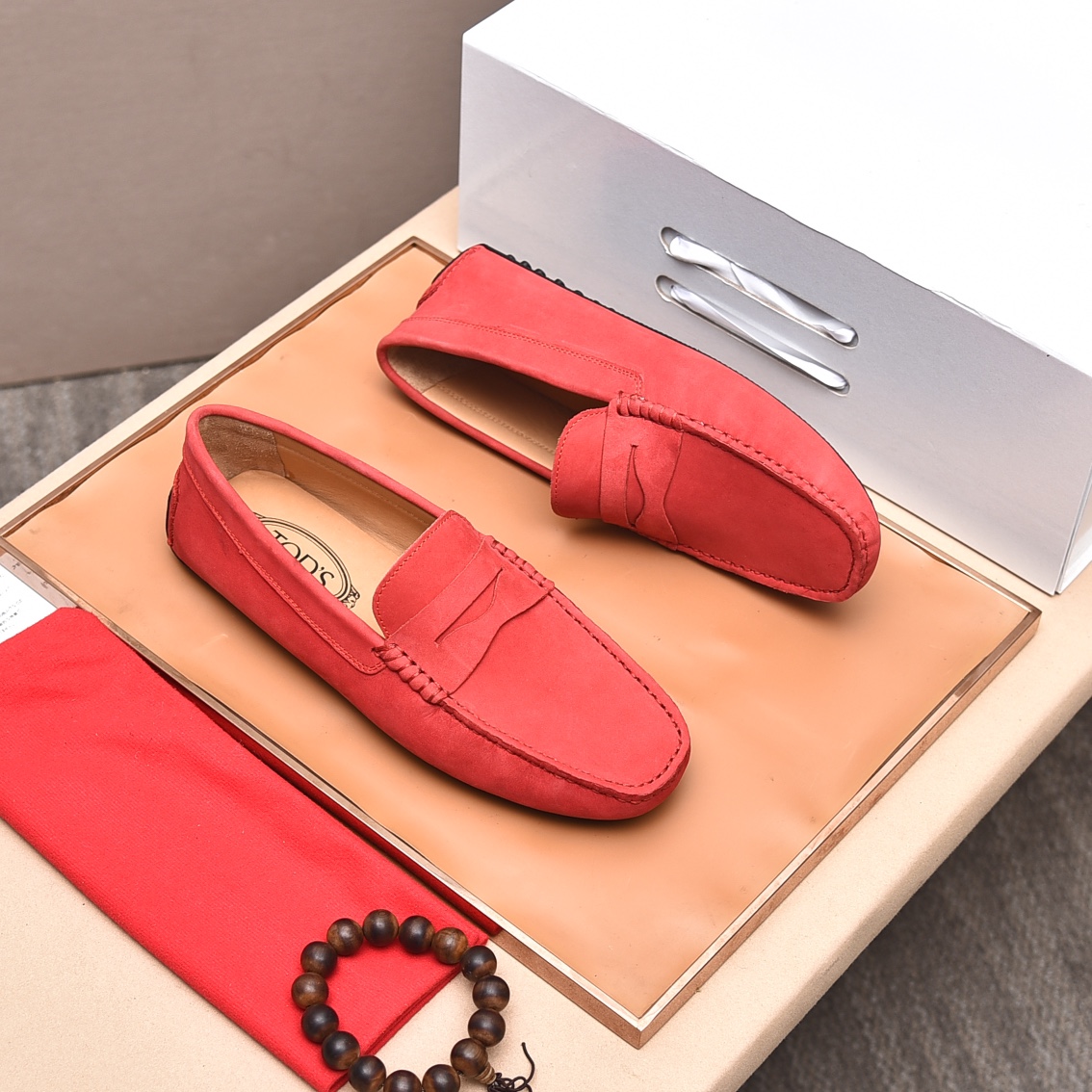precio de fábrica [Tods] de los hombres de soja zapatos Contador sincronizado nuevo de alta calidad 