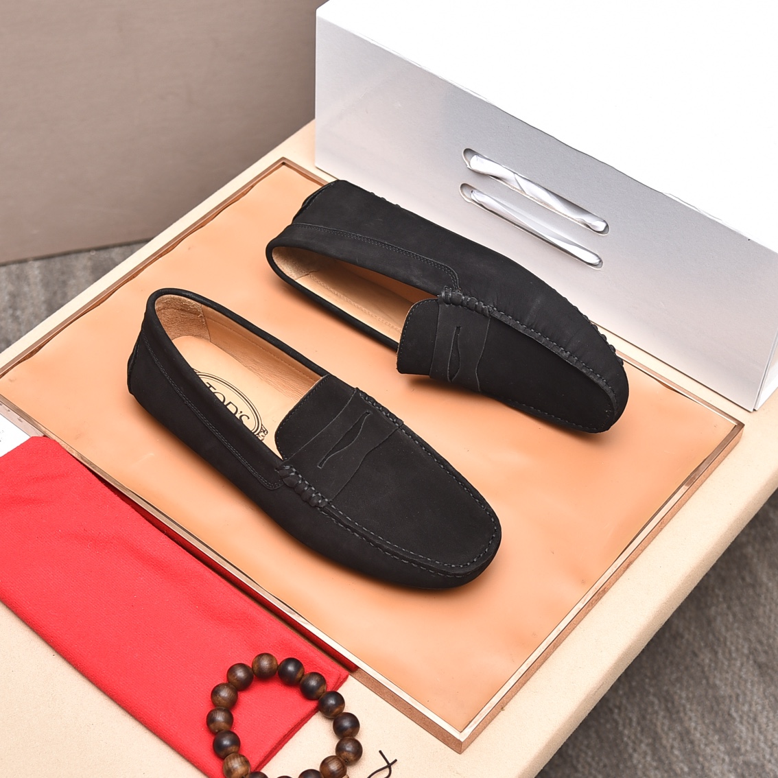 precio de fábrica [Tods] de los hombres de soja zapatos Contador sincronizado nuevo de alta calidad 