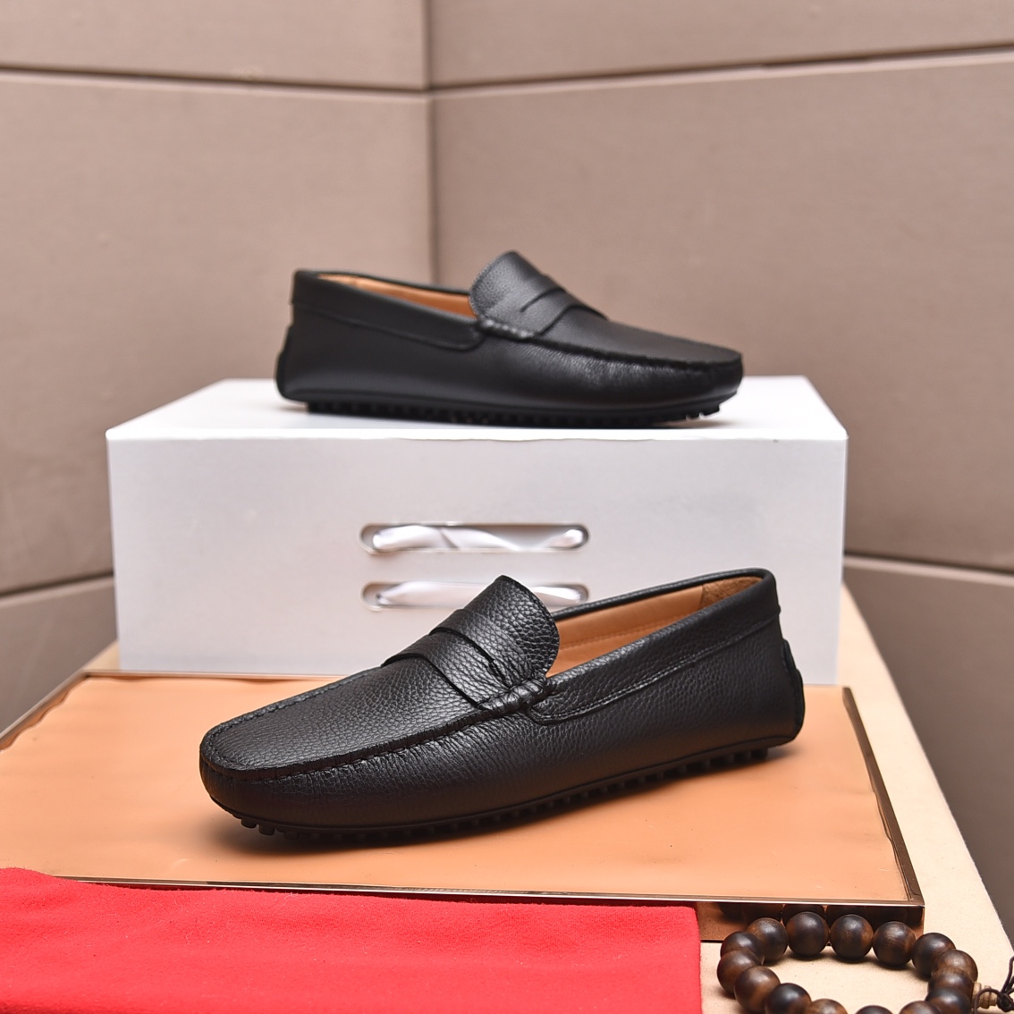 Precio de fábrica 【Tods】 zapatos de soja de los hombres Contador sincronizado nuevo Calidad de gama 