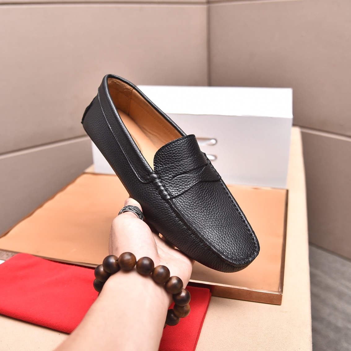 Precio de fábrica 【Tods】 zapatos de soja de los hombres Contador sincronizado nuevo Calidad de gama 
