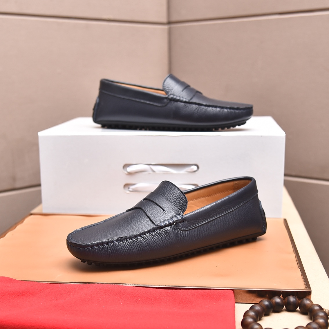 Precio de fábrica 【Tods】 zapatos de soja de los hombres Contador sincronizado nuevo Calidad de gama 