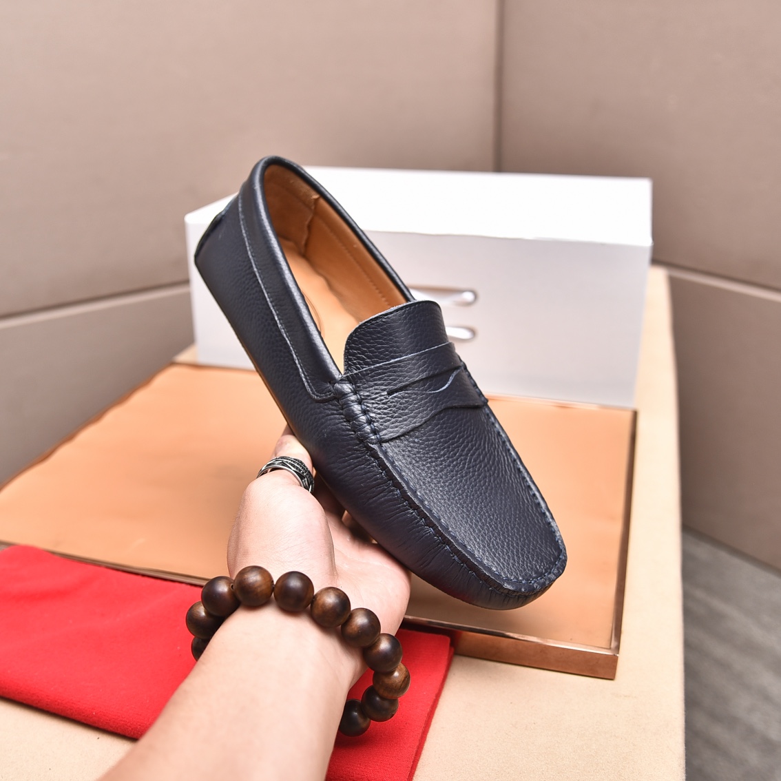 Precio de fábrica 【Tods】 zapatos de soja de los hombres Contador sincronizado nuevo Calidad de gama 