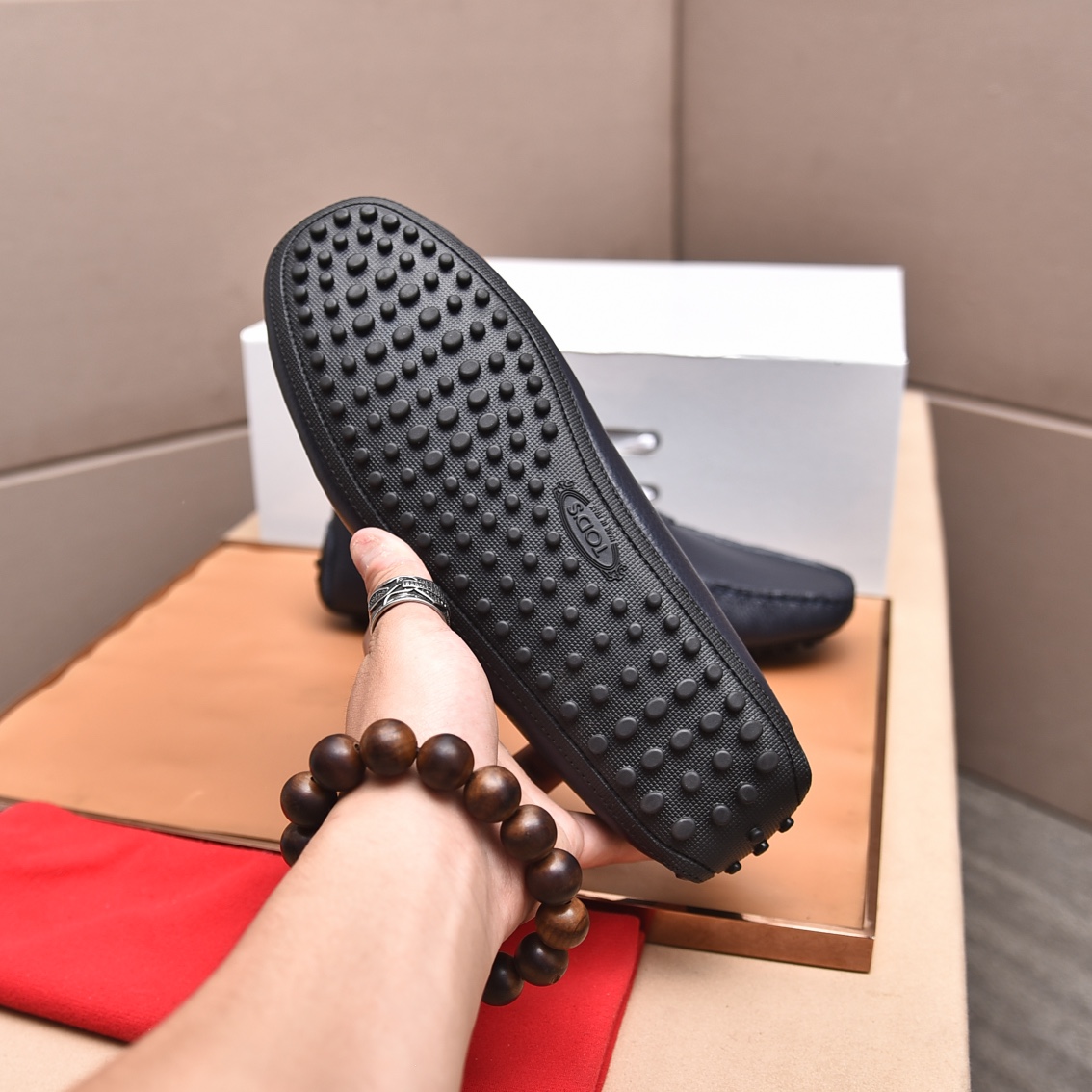 Precio de fábrica 【Tods】 zapatos de soja de los hombres Contador sincronizado nuevo Calidad de gama 