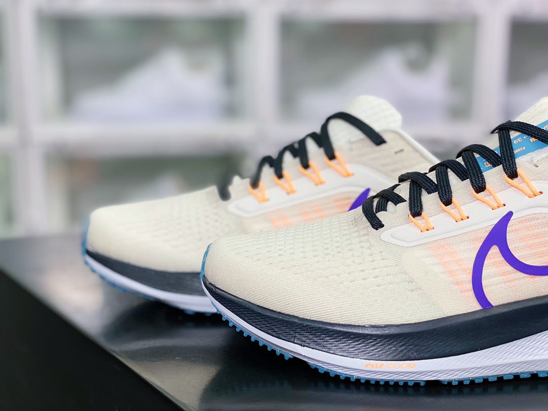 200 Air Zoom Pegasus 39"Beige/Purple/Black"39代超级飞马涡轮增压马拉松休闲运动慢跑鞋DH4071-006