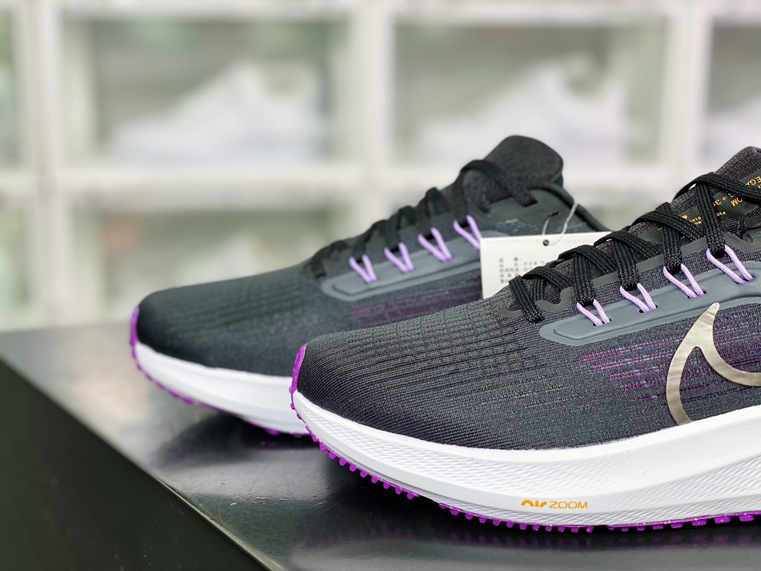 200 Air Zoom Pegasus 39"Black/Sliver/Purple"39代超级飞马涡轮增压DH4071-008