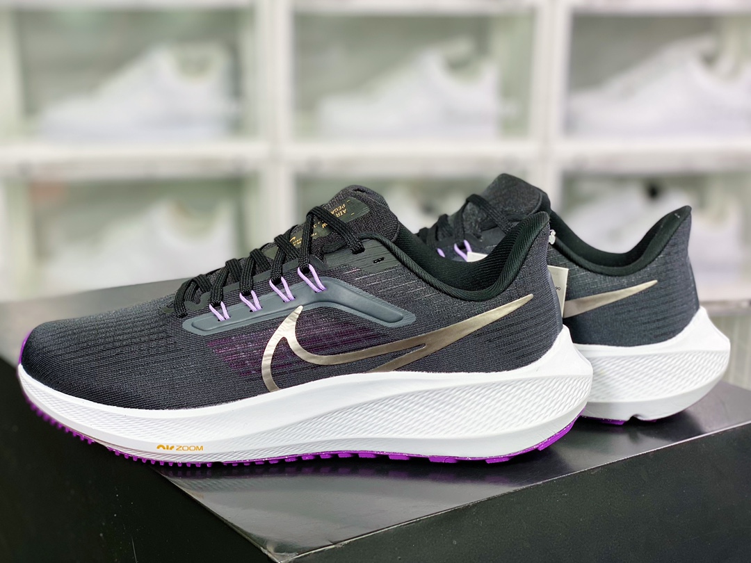 200 Air Zoom Pegasus 39"Black/Sliver/Purple"39代超级飞马涡轮增压DH4071-008