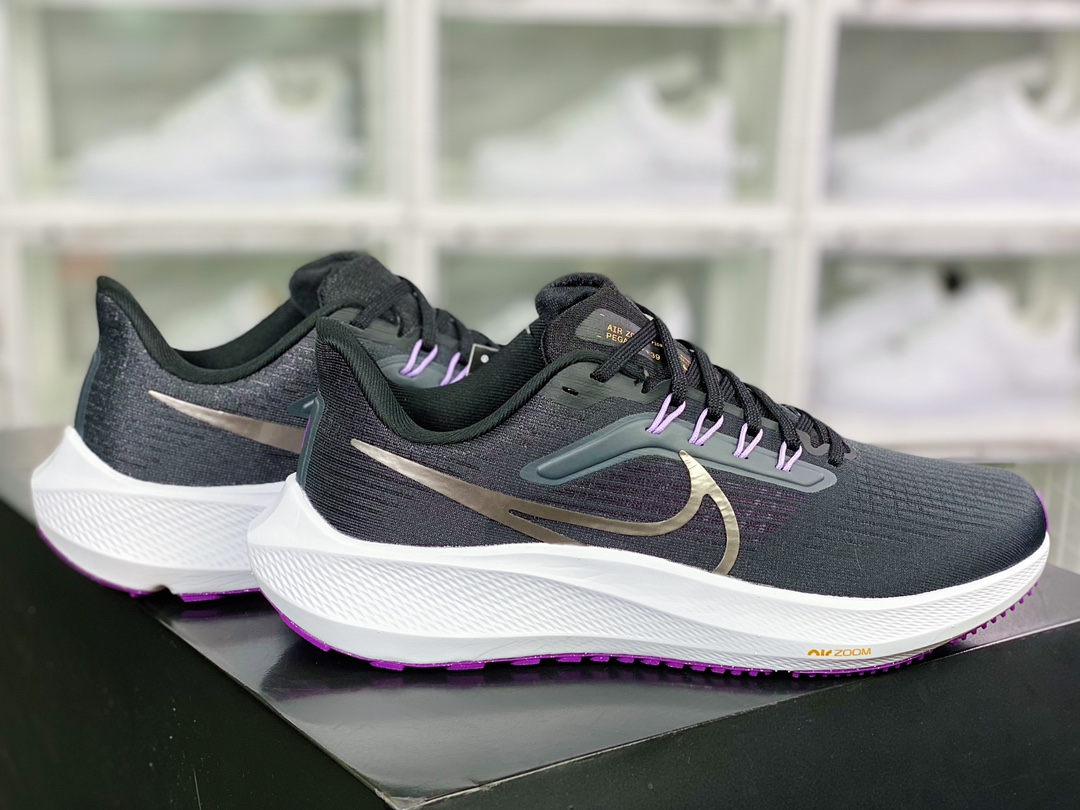 200 Air Zoom Pegasus 39"Black/Sliver/Purple"39代超级飞马涡轮增压DH4071-008