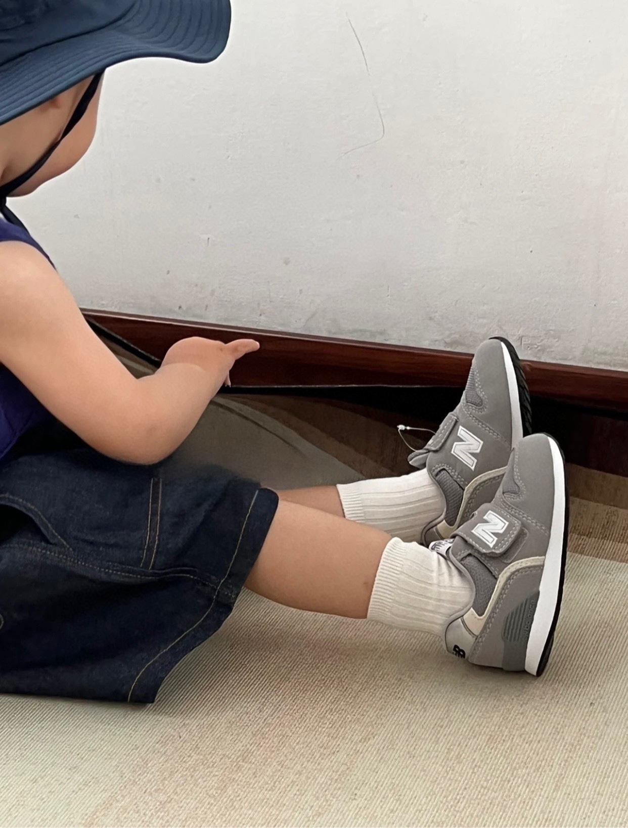 图片[5]-爆款🔥NB996魔术贴儿童运动鞋尺码表 尺码：25-37，现货 📣📣不同品牌，不同系列的鞋子，鞋码存在差异 所以一定要量一下宝宝脚长 根据宝宝脚长+1或者1.5cm选择相对应内长-选品中心