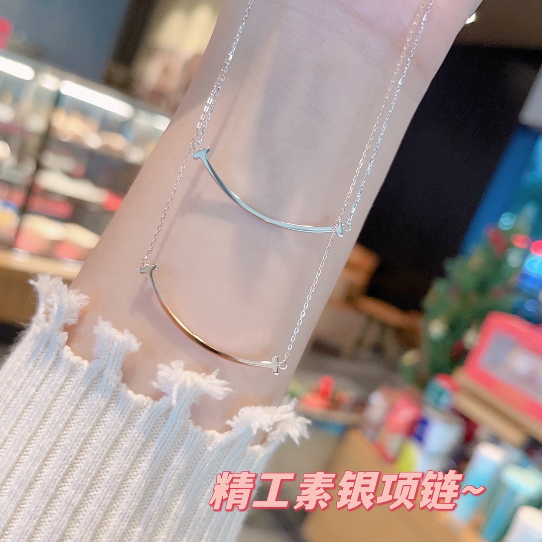 925 Silver Necklace Sweet Bestie Gift Silver