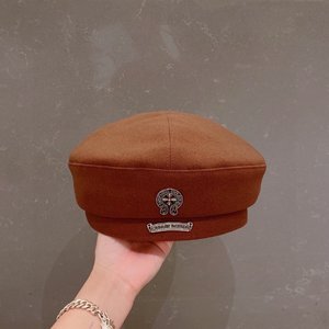 1:1 Chrome Hearts High Hats Berets Black Khaki Cotton Fall/Winter Collection