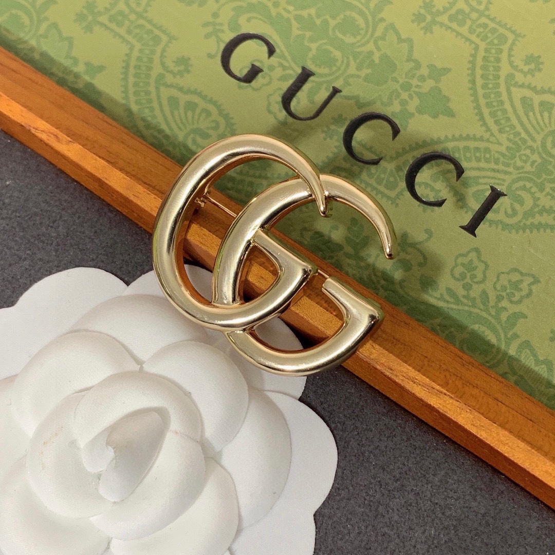 Where to buy High Quality
 Gucci Jewelry Brooch Vintage Gold