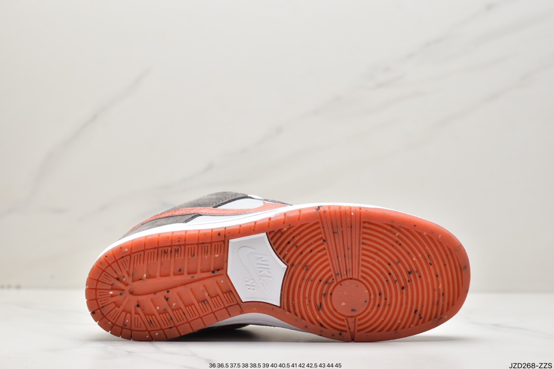 140 耐克Nike SB Dunk Low Pro 白棕橙复古低帮休闲运动滑板板鞋DH7782-001