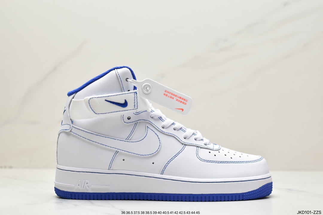 160 耐克NKAir Force 1 07 PRM LX空军一号高帮休闲板鞋CV1753-101
