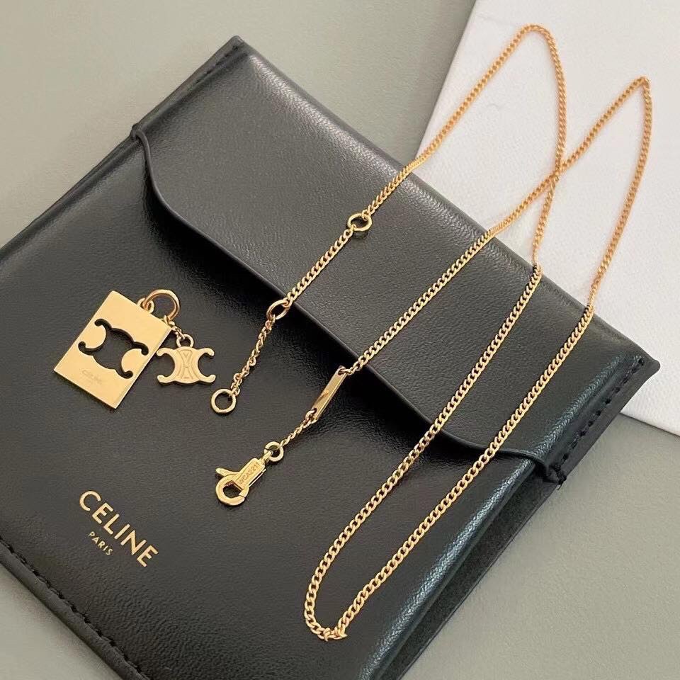 NO:101754,Celine Arc de Triomphe Necklace, Celine, Necklace19860909赛琳凯旋门方牌项链,塞琳,celine,necklace,Jewelry