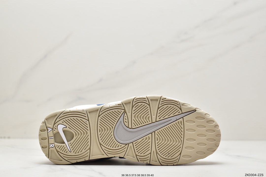 270 耐克 Nike Air More Uptempo 皮蓬大AIR 奶白DM1023-001